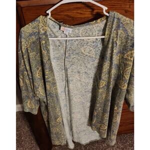 LuLaRoe Lindsay Kimono Small Size Floral Pattern